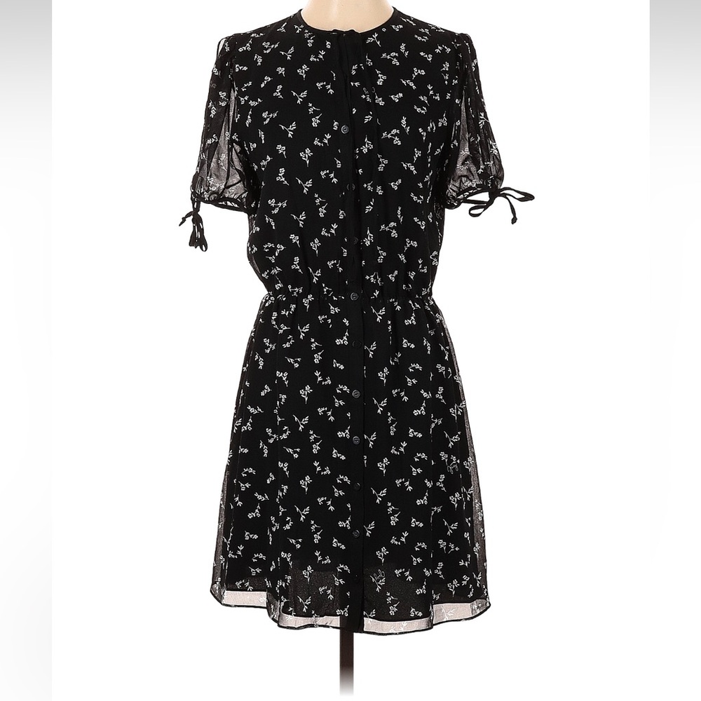 Juicy Couture Floral Black Dress